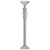 Slanted prop | galvanized | Adjusting range 88 cm - 150 cm